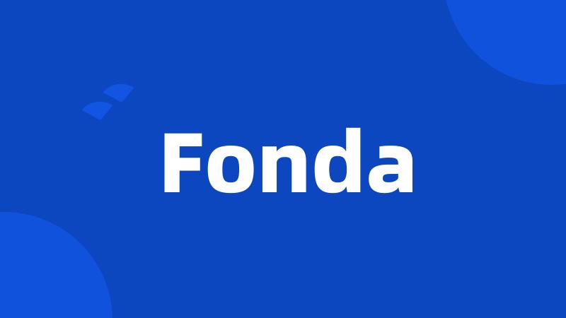 Fonda