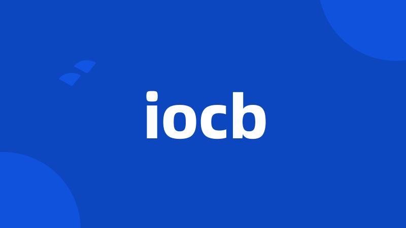 iocb