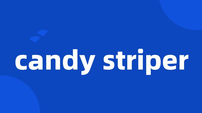 candy striper