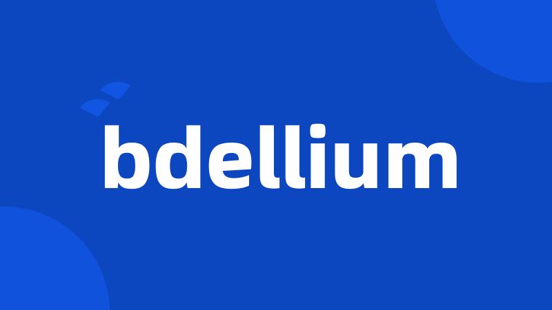 bdellium