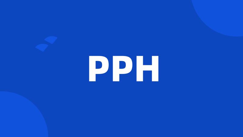 PPH