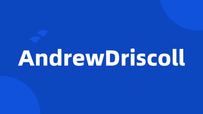 AndrewDriscoll