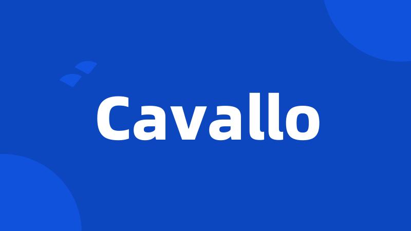 Cavallo