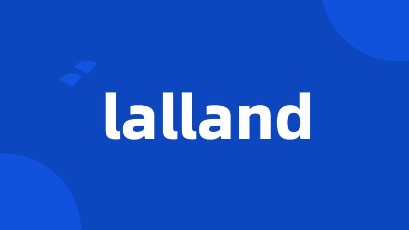 lalland