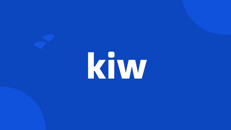 kiw