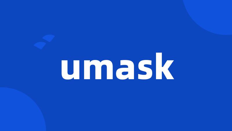 umask