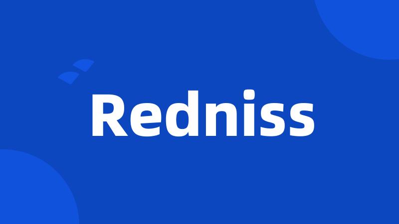 Redniss