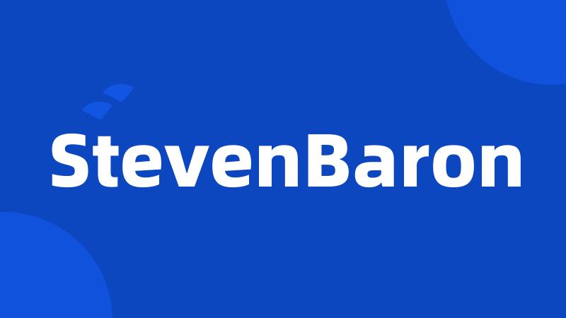 StevenBaron