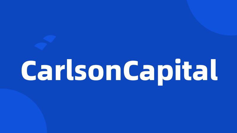 CarlsonCapital