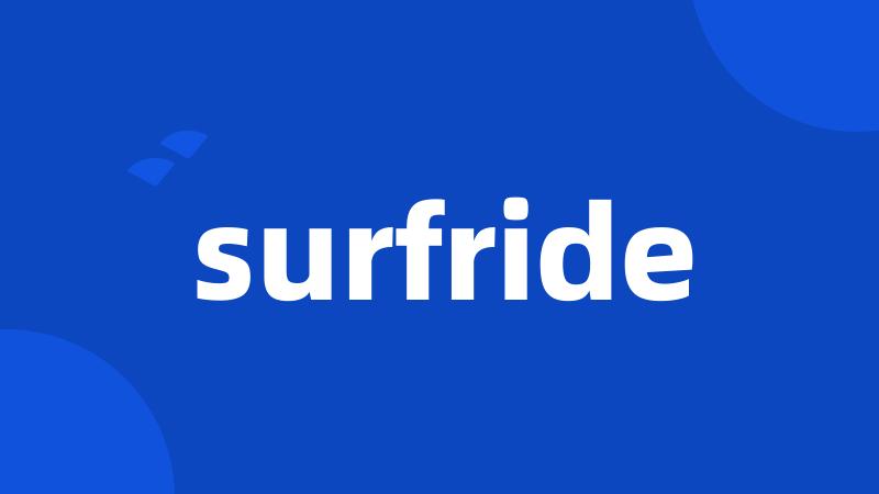 surfride