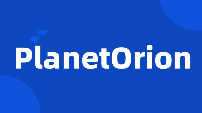 PlanetOrion