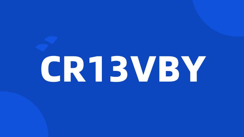 CR13VBY