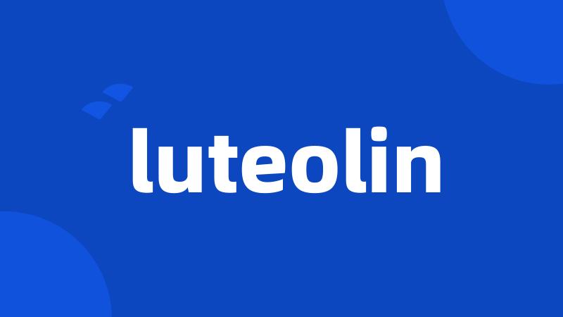 luteolin