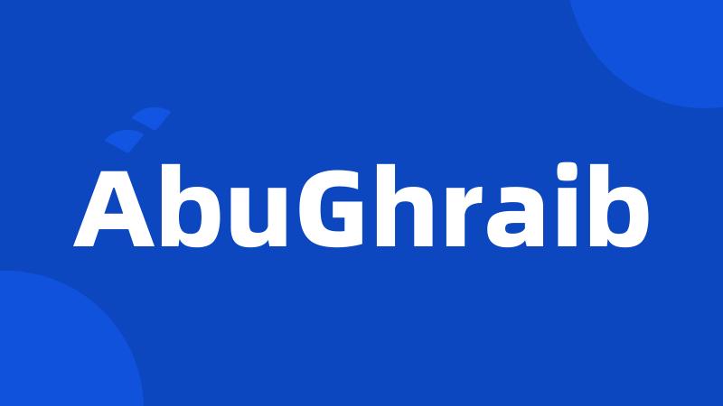 AbuGhraib