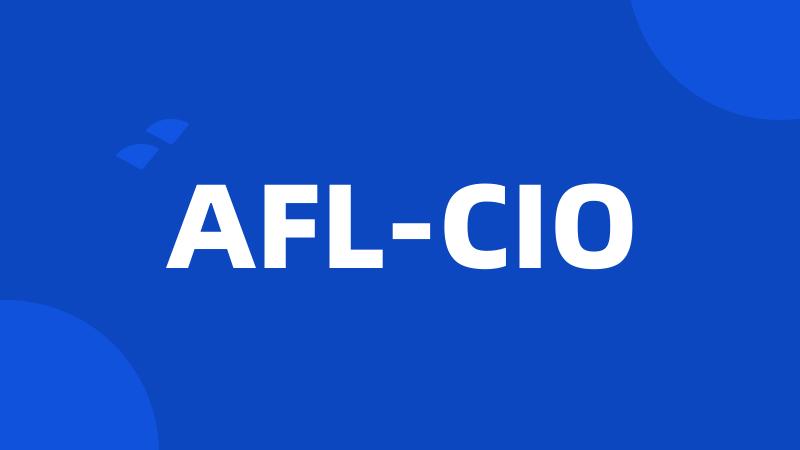 AFL-CIO