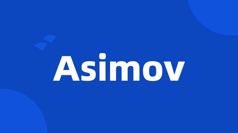 Asimov