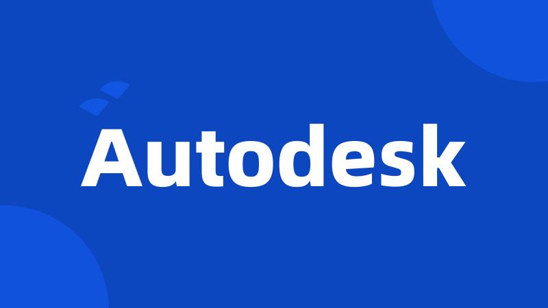 Autodesk