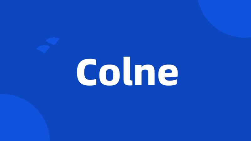 Colne