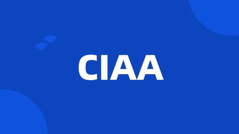 CIAA