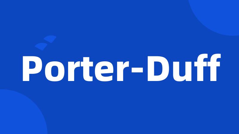 Porter-Duff