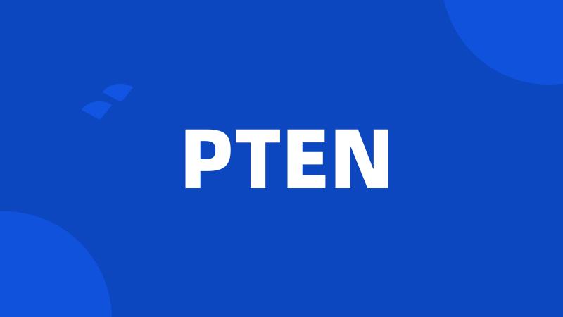 PTEN