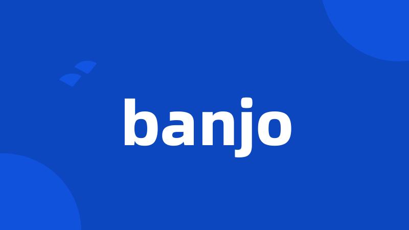 banjo