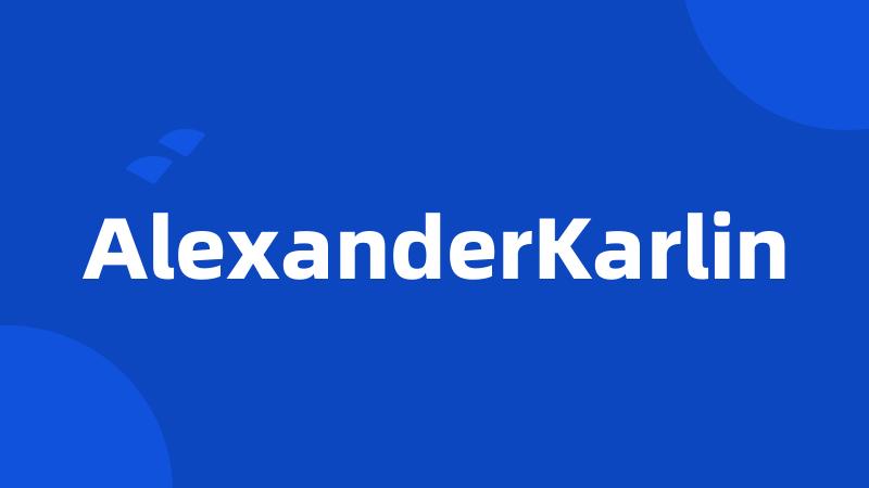 AlexanderKarlin