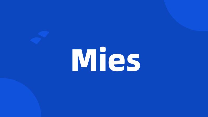 Mies