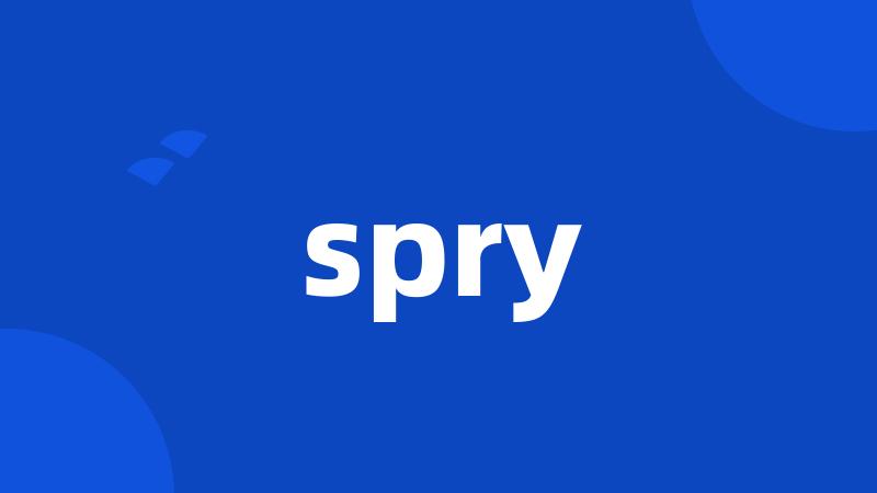 spry