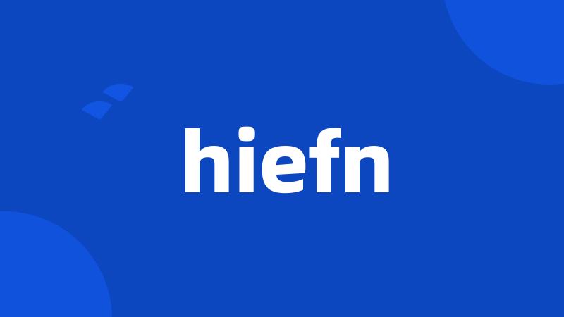 hiefn