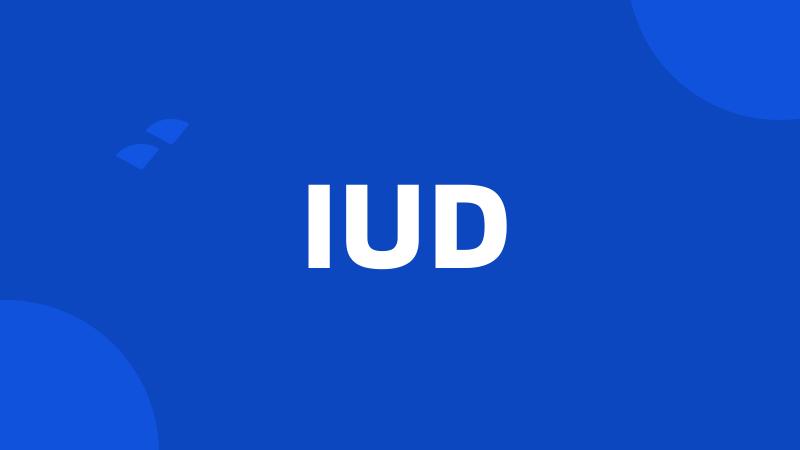 IUD