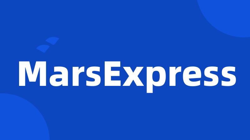 MarsExpress