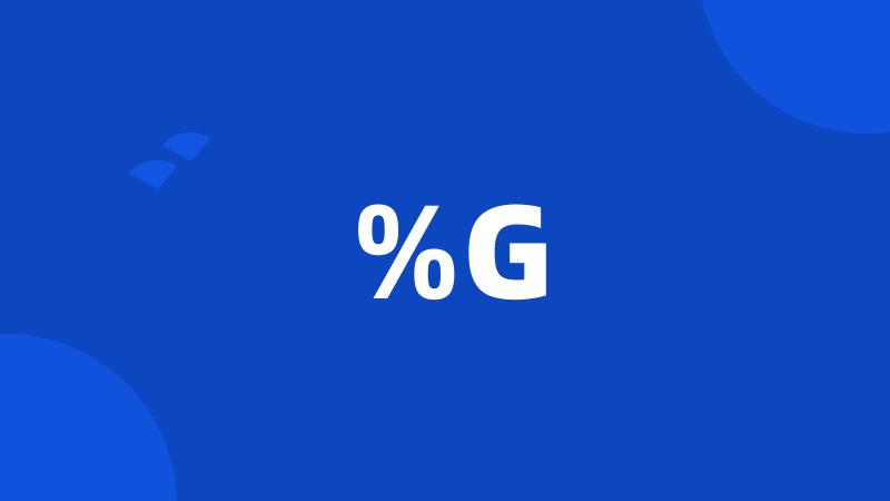 %G