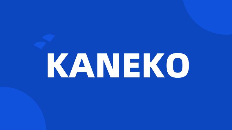 KANEKO