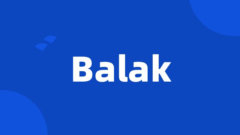 Balak