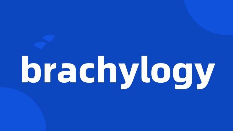 brachylogy