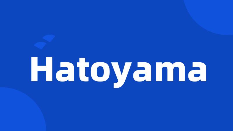 Hatoyama