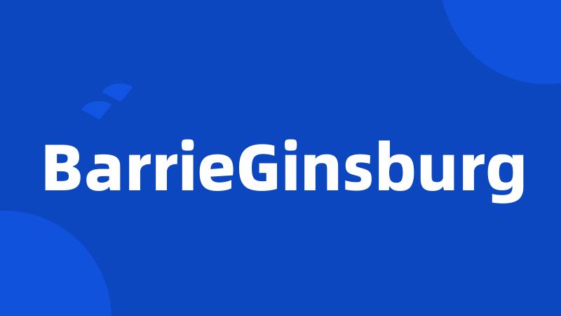 BarrieGinsburg