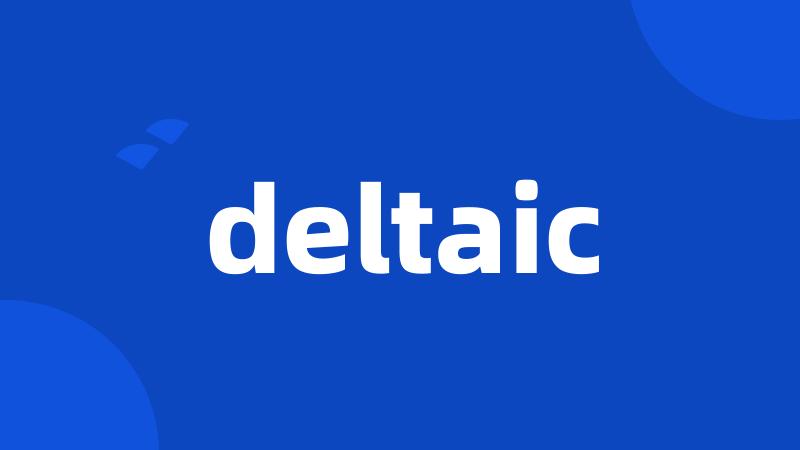 deltaic