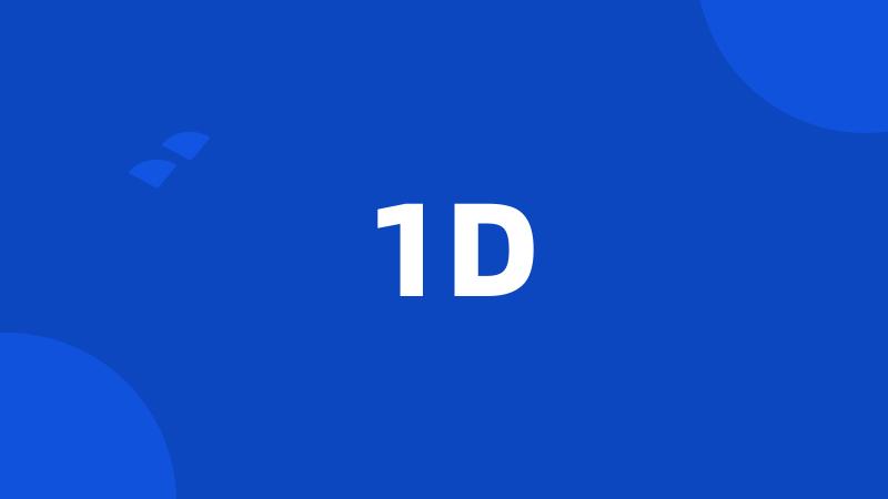 1D