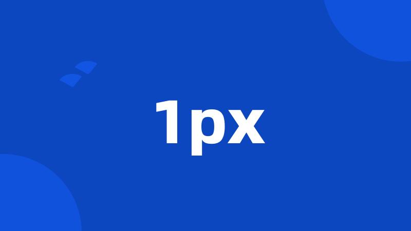 1px