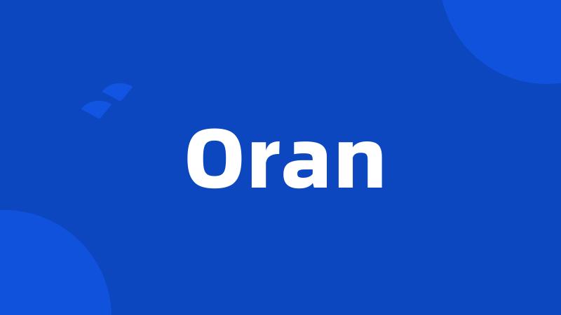 Oran