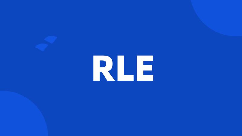 RLE