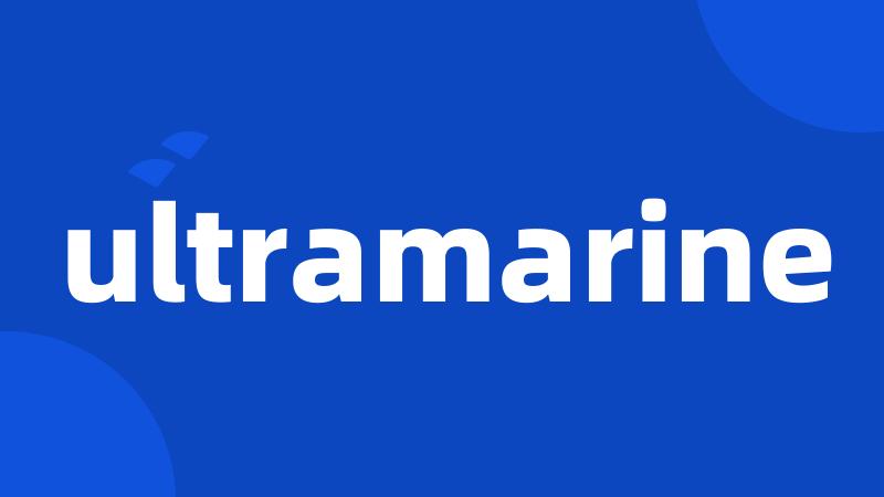 ultramarine