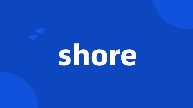 shore