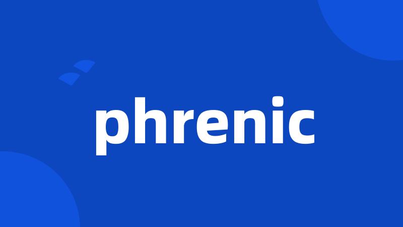 phrenic