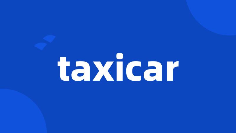 taxicar