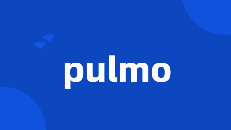 pulmo