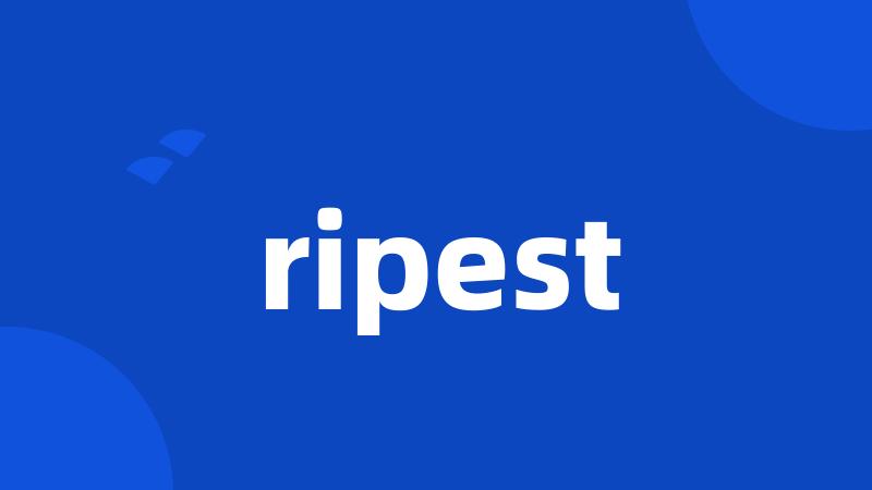 ripest