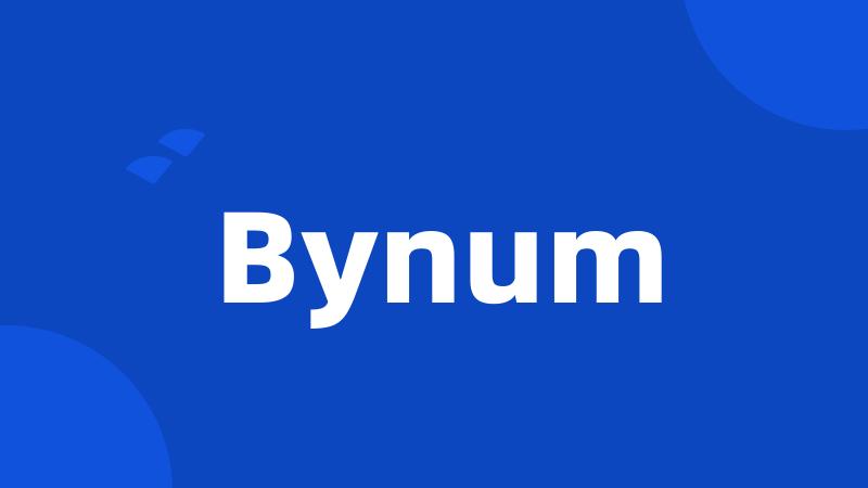 Bynum